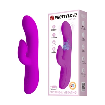 Močno Sesanje Vibrator Nastavek Klitoris Bedak Klitoris Stimulator G-Spot 12 funkcijo Bedak Vibrator za Ženske, Seks Igrače za Odrasle