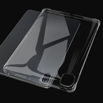 Za Xiaomi Pad 5 Pro Novo izdajo Preglednega TPU Shockproof Zaščitna Tablet Kritje za Xiaomi Pad 5. Generacija 11 inch 2021