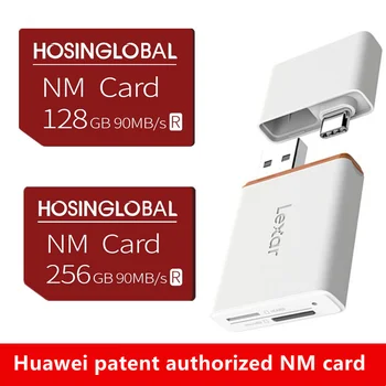 NM pomnilniški kartici 128/256GB nano sim Huawei Mate40 Mate30 mate 20X Pro P20 P30 P40 Pro series NM/SD/USB/ Tip -C Lexar card reader