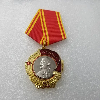 Vrhunsko Kakovost CCCP Orden Lenina ZSSR Red Lenina Pred Sovjetske zveze Vojaških Medaljo Rusija Vojaško Odlikovanje CCCP Oseba, Pojdi