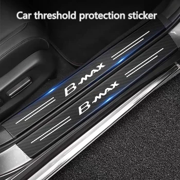 Ogljikovih Vlaken Avto Nalepke DIY Prilepite Trak Auto Vrata Prtljažnik Zaščitni Trak Za Ford Bmax B-MAX Anti Scratch Nepremočljiva Decal