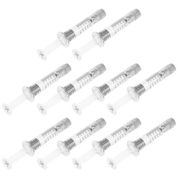 10PCS 1ml injekcijske brizge za Enkratno uporabo Steklene injekcijske brizge Luer Lock Brizgalke za Kliniki Kozmetične Kirurgije