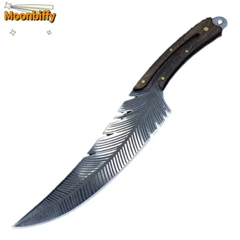 Kuhinjski Nož 9 Palčni Sharp Kuhar Cleaver Viking Lovski Nož z Tulec, Kuhanje Orodja Ročno Kovani Kitajska Messer Couteau нож