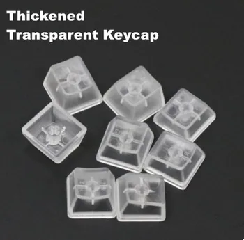 10pcs/paket Mehanska tipkovnica, OEM višina pregleden keycaps R1 R2 R3 R4 ozadja keycap ni natisnjena ABS mat občutek