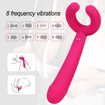 Dildo, Vibrator Sex Igrače Za Ženske Pari 3 Motorji Vaginalne Vibratorji Analni Igrača Za Odrasle 18 G Vložki Stimulator Klitorisa Massager