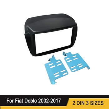 Avtomobilski Stereo Radio DVD Plošči o Gori Fascijo Kit za Fiat Doblo 2002-2017 DVD Uspela Okvir Dash Kit