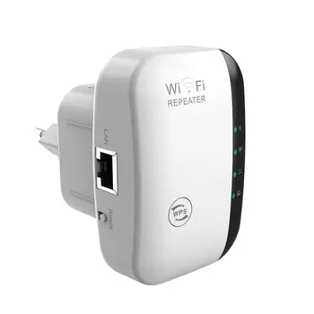 Brezžični WiFi Repeater 300Mbps Usmerjevalnik Extender 802.11 N/B/G Wi-fi Antena Ojačevalci Signala Ojačevalnika Šifriranje Wps