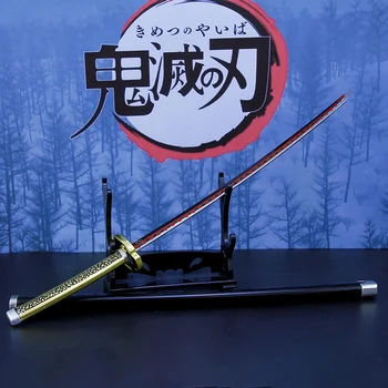 Demon Slayer Anime Orožje Meč Model Tsugikuni Yoriichi Nichirin Rezilo Meči Katana Samuraj Royal Japonski Katana Igrača za Fante
