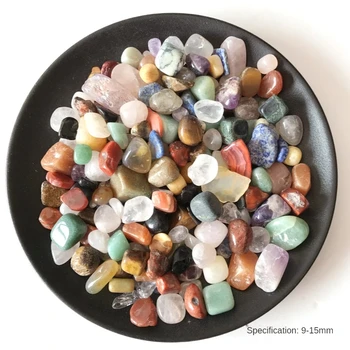 Lucky kamen 50 g 4 Velikost Nepravilna Mešanica Padle Kamenje, Prod Kristalno Zdravljenje Reiki Kristalne Gem Naravni Kamni in Minerali