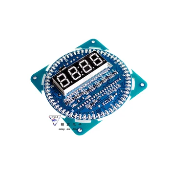 DS1302 Digitalni LED Zaslon Modul Alarm Elektronska, Digitalna Ura LED Prikaz Temperature DIY Komplet SCM Učenje Odbor 5V Obračanje