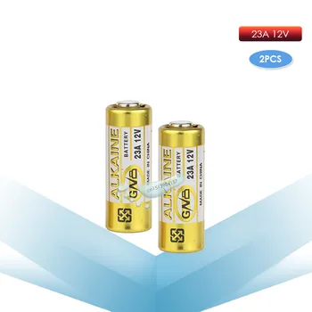 kpay 2pcs/Veliko Majhnih Baterije 23A 12V 21/23 A23 E23A MN21 MS21 V23GA L1028 Alkalne Suhe Baterije
