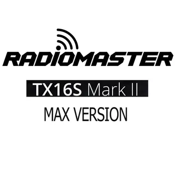 RadioMaster TX16S MKII MAX Dvorani Gimbals Oddajnik Daljinski upravljalnik ELRS 4in1 Različico Podporo EDGETX in OPENTX Pre-order