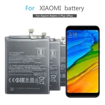 Za Xiaomi Baterije BN44 Za mi Redmi 3 3 3X 4X 4 4A 5 5X 5S Plus 6 Pro 6A 6X 7 8 Explorer 8T 9 9T SE GREDO K20 A2 A3 Lite Batery
