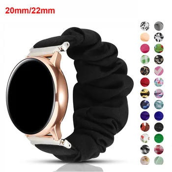 20 mm/22 mm hairband elastični pas za Samsung Galaxy watch 4 42mm46mm watch band za Huawei GT2 GT Aktivna/GT 2e/watch 2 manžeta