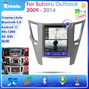 Srnubi Android 11.0 avtoradia za Subaru Outback 2009-2014 2Din WiFi 4G Carplay 9.7
