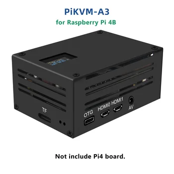 PiKVM-A3 Raspberry Pi, ki temelji KVM over IP HDMI-združljiv z CSI za Raspberry Pi 4B