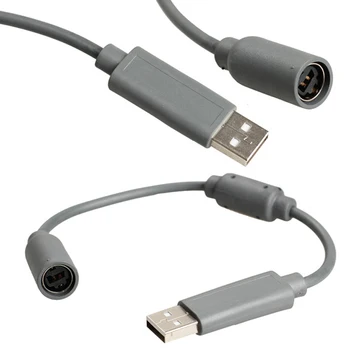 26 CM usb na xbox Kabel Podatkovni kabel kabel žice skladu Prilagodilnik Pretvornika Žično Krmilnik RAČUNALNIK Vrata USB Kabel za Xbox 360 Nova