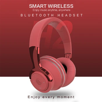 DISOUR Brezžična tehnologija Bluetooth 5.1 Slušalke Pisane LED Luči Zložljive Slušalke Nastavljiv Stereo Slušalke Za Glasbo, igre na Srečo