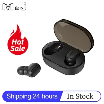 M&J A6R TWS Brezžična tehnologija Bluetooth 5.1 Slušalke šport Čepkov A6S Slušalke Z Mikrofonom Za Xiaomi Samsung LG Huawei pametni telefon