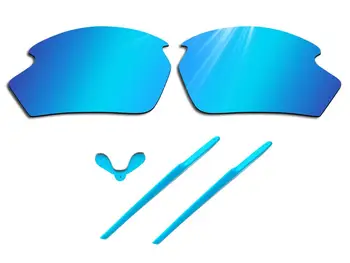 Glintbay 100% Natančno-Fit Modra Zamenjava Leč in Modro Nebo, Gume komplet za Rudy Project Rydon (SN79 SAMO) sončna Očala
