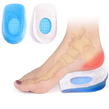 Silikonski Gel Vložki Pete Blazine za Noge Podplati Lajšanje Stopala Bolečine Varovanje Vzpodbuditi Podporo Čevlji Pad Noge, Nego Vstavi Massager