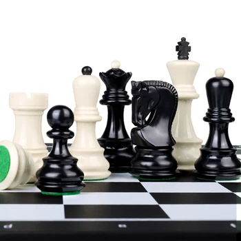 Lepe Standard Težka Plastična Tuba Šahovske Figure, Razen Šahovnici Nonmagnetic Zabavne Igre