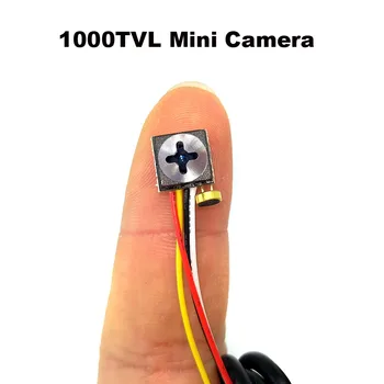 1000TVL PAL/ NTSC Barvni Super Majhne CCTV Kamere Analogni Signal AV CVBS Vrata Video Varnostne Kamere na TV Zaslonu in DVR Sistem