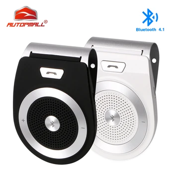 Brezžična tehnologija Bluetooth Car Kit T821 Zvočnik Zvočnik Hands-free (prostoročni Komplet Podporo Bluetooth 4.1 Avto Bluetooth Kit Roke Brezplačne Klice