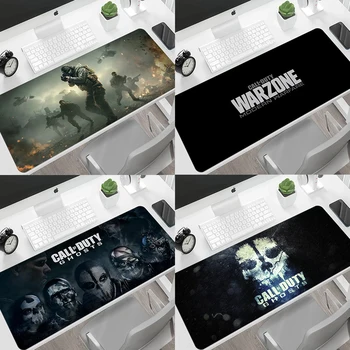 Call Of Duty Warzone Gaming Velikosti Miško Mat Anime Naravne Gume Igralec Urad Za Dekoracijo Doma MousePads Namizje Mouse Pad