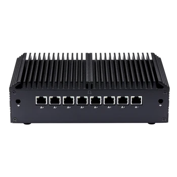 8 Gigabit Lan intel I225-V 2.5 G B3 LAN Gateway Router Fanless Mini PC, I3-10110U,i5-10210U ,I7-10810U itd
