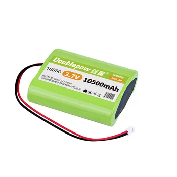 3,7 V 18650 baterija litij-10500mAh Akumulatorske baterije, megafon zvočnik protection board +TG-2P Plug