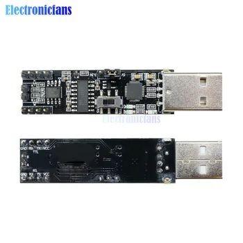 Nov Prihod 3 v 1, USB, da RS485 RS232 Serijski Vmesnik TTL Modul CP2102 Čip Zlom Odbor Modul 3-v-1 6.5 x 1,4 cm
