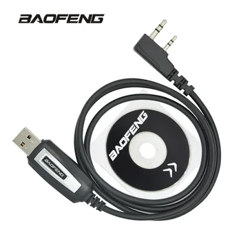 Baofeng UV-5R Programiranje USB Kabel UV-5R Walkie Talkie Kodiranje K Kabel Port Program Žice za BF-888S UV-82 UV5R Radio Dodatki