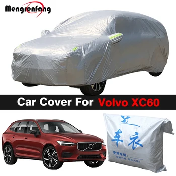 Popoln komplet za Kritje Za Volvo XC60 SUV na Prostem Soncu Odtenek Anti-UV Sneg, Dež, Prah zaščitni Pokrov