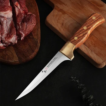 Taktično Survival Nož 7Cr17Mov Japonski Ribe Nož Kuhar Boning Nožem Mesa Cleaver Pripomoček Odrezanje Kuhanje Nož