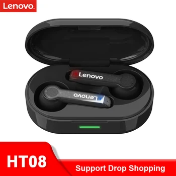 Novi Lenovo HT08 TWS Čepkov Original Uradni Slušalke Brezžične Bluetooth Slušalke Šport prostoročne Slušalke Slušalke z Mikrofonom