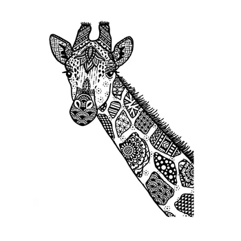 Žirafa žig Jasno Žig za Scrapbooking Transparentne Silikonske Gume DIY Foto Album Dekor 262