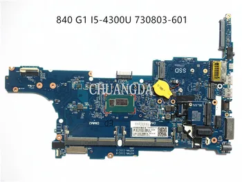 Za HP EliteBook 840 I5-4300u G1 Prenosni računalnik z Matično ploščo CPU CPU 730803-601 730803-501 730803-001 6050A2560201