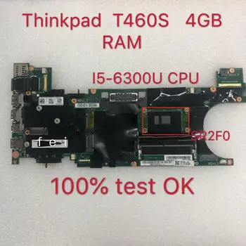 BT460 NM-A421 Mainboard za Thinkpad 460S Prenosni računalnik z Matično ploščo CPU: core I5-6300U DDR4 4GB FRU 00JT937 100% Test Ok