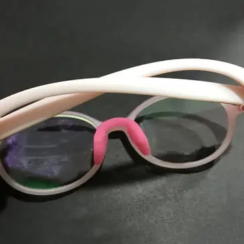 U Oblike Anti-Slip Nos Pad Silikonski Palico Na Pad Eyeglass Sončna Očala, 10 Barv