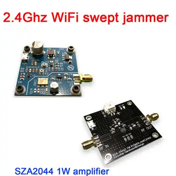 2.4 G WiFi pometel jammer Shielder 2,4 Ghz WiFi jammer Zaščiteni razvoj odbor / SZA2044 1 W mikrovalovne moči ojačevalnika
