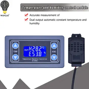 10A Termostat Digitalni Temperatura Vlažnost Krmilnik DC 6V-30V Toplotne Regulator Termočlen LCD-Zaslon SHT20 Senzor meter