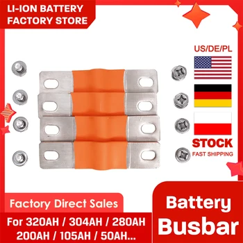 Prilagodljiv Busbar Za 3.2 V 280Ah 302A 310A 320A Batterie Bakrene Zbiralke Priključek Luknjo za Vijak Montažo za ponovno Polnjenje Lifepo4 Baterije