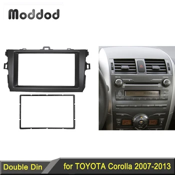 Radio Fascijo za Toyota Corolla 2 Din GPS DVD Stereo CD Plošči Dash Gori Namestitev Trim Komplet za Okvir